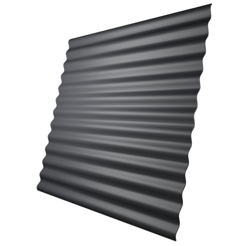 Теперь в ассортименте профлист МП18 в цвете графит.